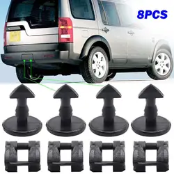 4sets Rear Bumper Tow Eye Clips Turn Cover For Discovery 3 4 LR2 LR3 LR4 Freelander 2 Range Rover Sport 06 - 09