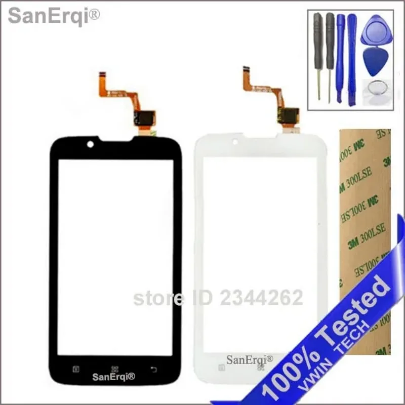 

Tested For Lenovo A328 A328t Smartphone Touchscreen Digitizer 4.5" A 328 Touch Panel Screen Sensor Front Glass