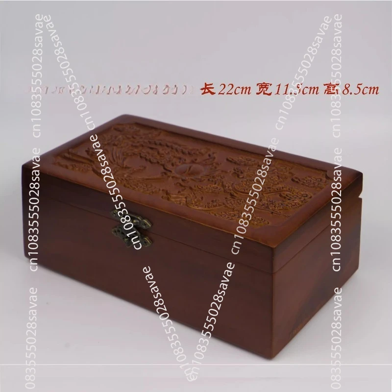 Retro Ore Radio, Medium and Short Wave Ore Machine Engraving Flower Box