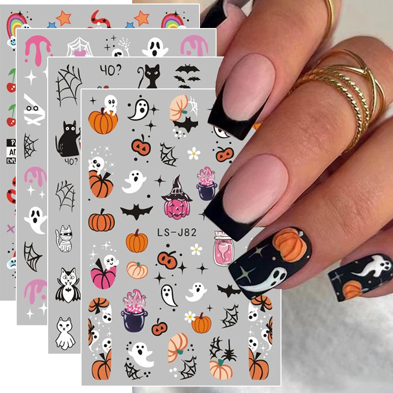 4pcs Halloween Gothic 3D Nail - Nail Art Vampire review and price