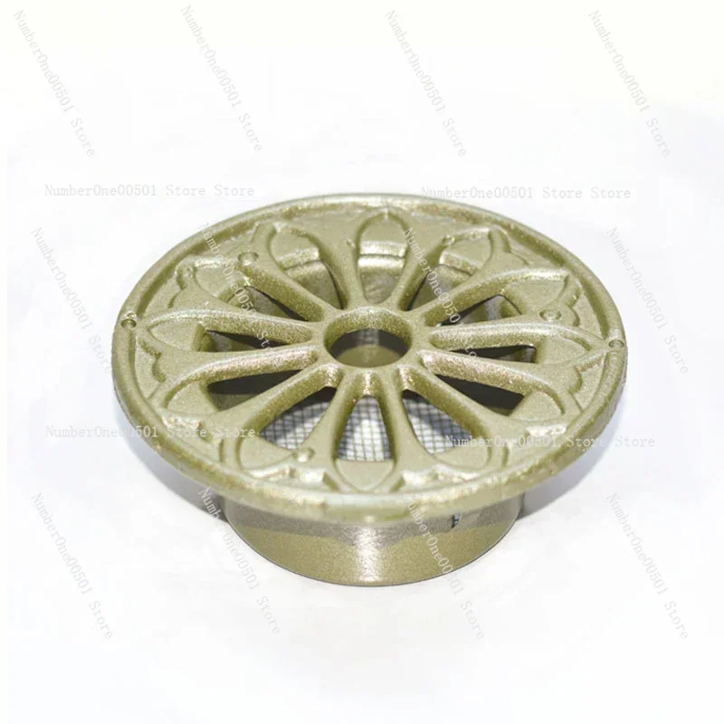 

1pcs Air Vent for Range Hood Ventilation Smoke Exhaust Anti-rat Kitchen Ventilation Grille Wall Air Vent Stainless Steel Outlet