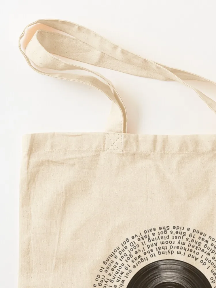 kilby girl lyrics Tote Bag eco pack tote bag university Canvas bag Women's tote