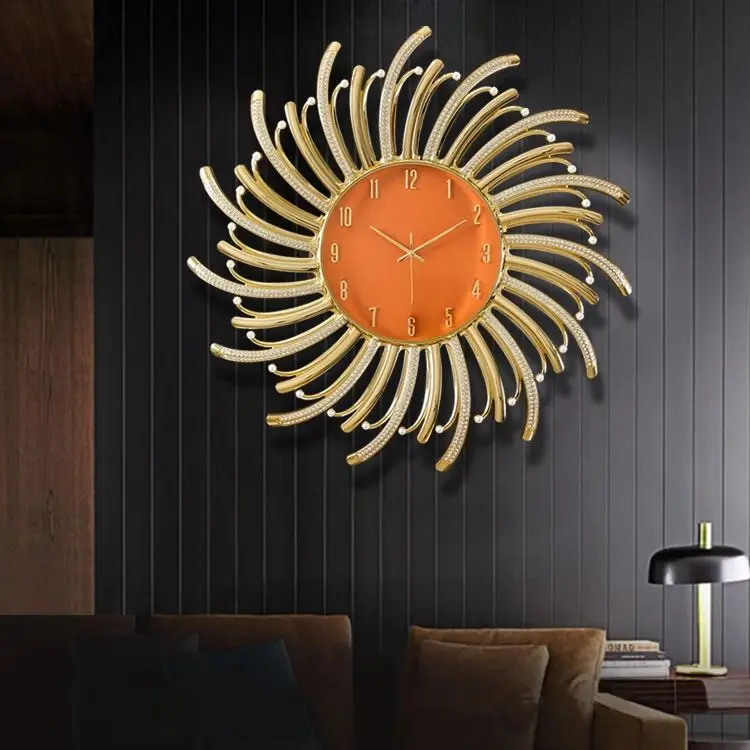 New Modern Luxury Watch Network Red Clock Living Room Decoration Home Decoration Creative Clock Wall Watch Atmosphere