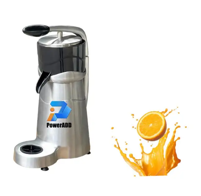 Commercial Stainless Steel Cold Press Juicer Machine Big Mouth Masticating Wireless Function Handle Processing Juice Extractor