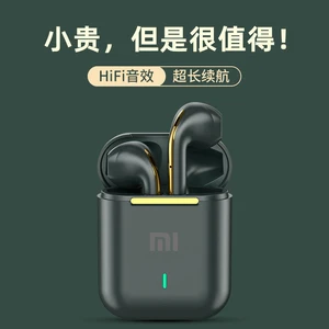 XIAOMI J18 Headphone Bluetooth Nirkabel Earphone Olahraga Stereo Telinga Headset Bluetooth Nirkabel Ture dengan Mikrofon Earbud Hi Fi 10 penjualan terbaik xiaomi earphone - №