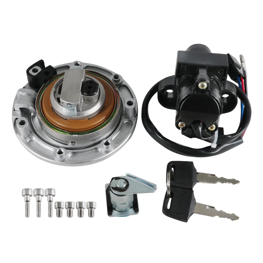 Ignition Switch Fuel Gas Cap Seat Lock Key Kit For Honda CBR600 CBR900 NSR250 MC18 MC21 CBR250 MC19 MC22 CBR400 NC23 NC29 Parts - view 4