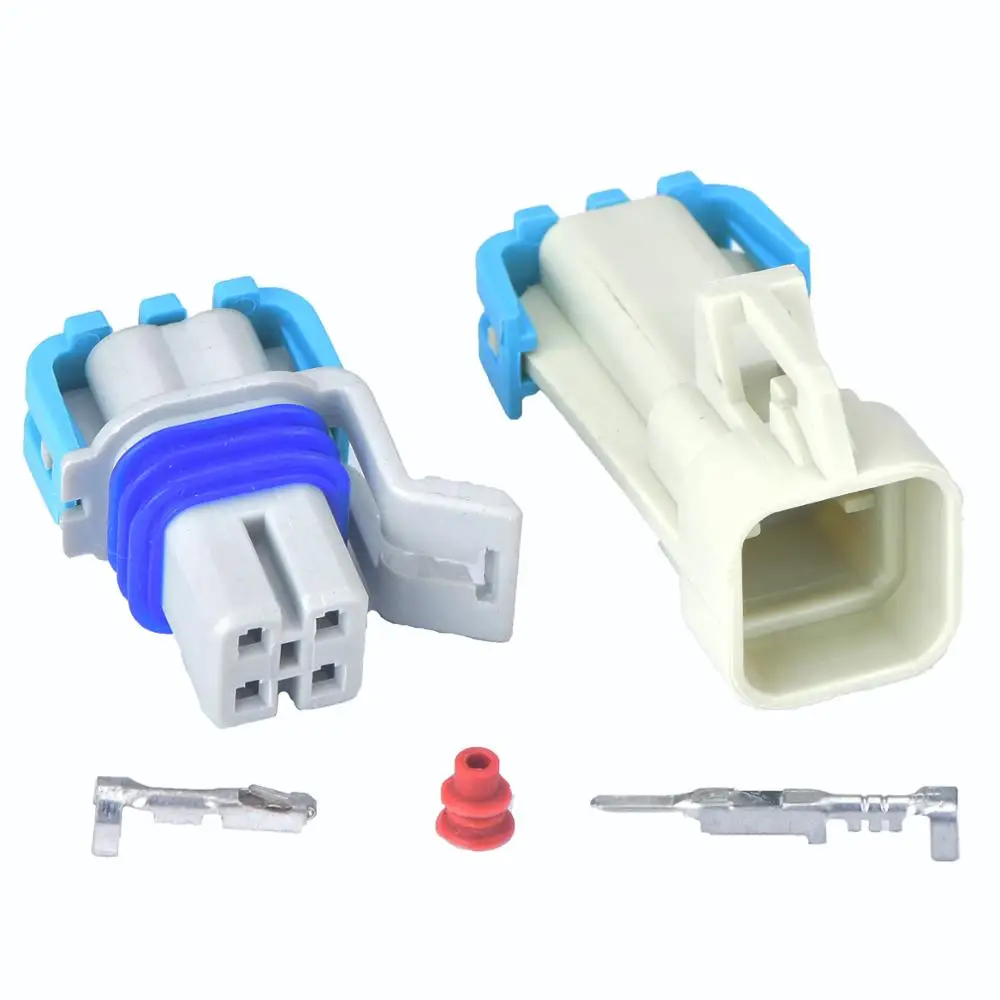 Connecteur Électrique Automobile Étanche à 4 Broches, Mâle ou Femelle, 15326423 12176896