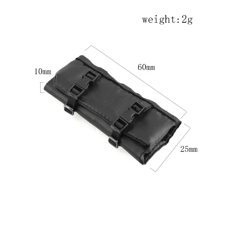 Filet à bagages pour décoration de voiture RC, sac de rangement, sac à main de toit, sac de couchage, pelle, TRX4M Axial SCX24 1/18 1/24, 5 pièces