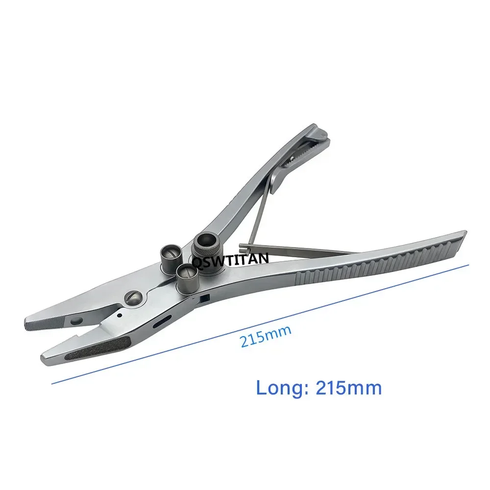 Orthopedics 1pcs Stainless Steel Reconstruction Plate Bender Bone Bending Forceps with Bone File Orthopedics Instruments