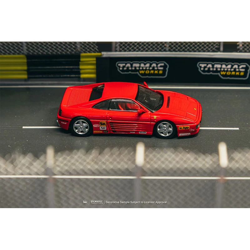 PreSale TW 1:64 348 Challenge Presentation Diecast Car Model Collection Miniature Toy Tarmac Works