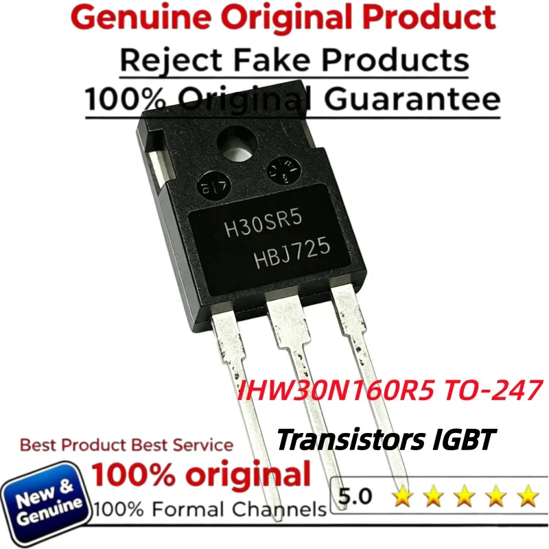 5-10-20pcs 100% New Imported Original H30SR5 IHW30N160R5 Transistors IGBT 1600V 30A TO-247