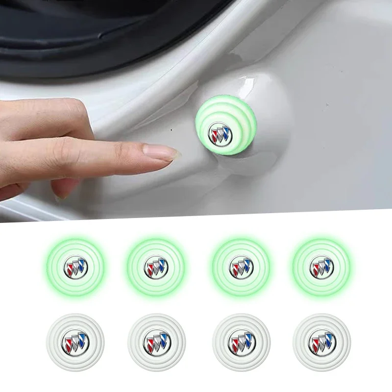 

1/2/4pcs Car Door Silent Gasket Shock-absorbing Stickers For Buick Century Excelle XT Envision Excelle GT Verano Regal LaCrosse