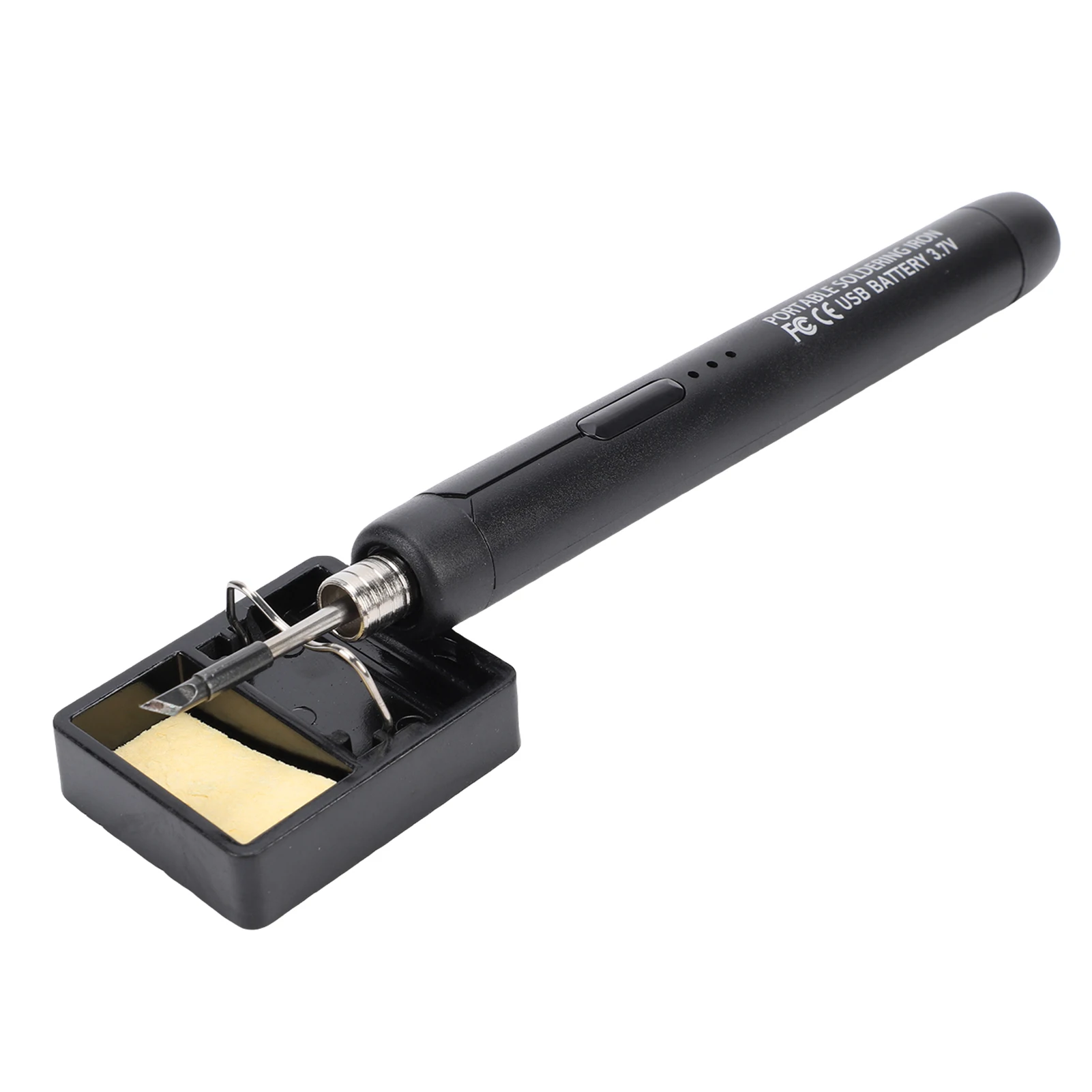 طقم مكواة لحام لاسلكي طقم حرق الخشب المحمول مع 3 نصائح مخصصة الطاقة الذكية عن طريق البطارية دعم وضع النوم التلقائي 3 المزاج #4