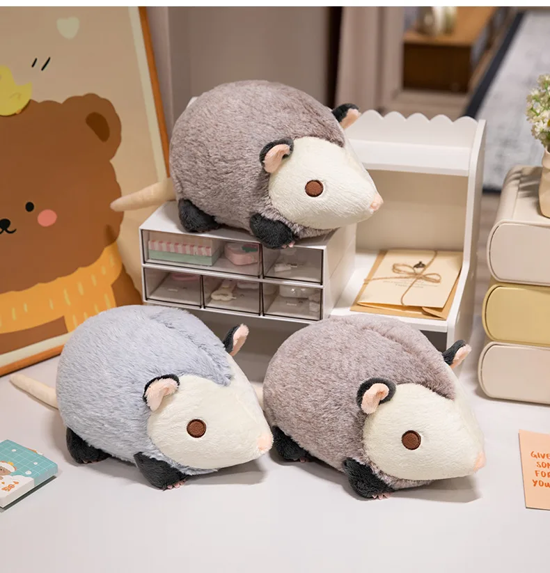 30 cm superzachte echte rat knuffels realistische muis gevulde boerderijdieren speelgoed huisdier muizen geschenken educatief speelgoed voor kinderen