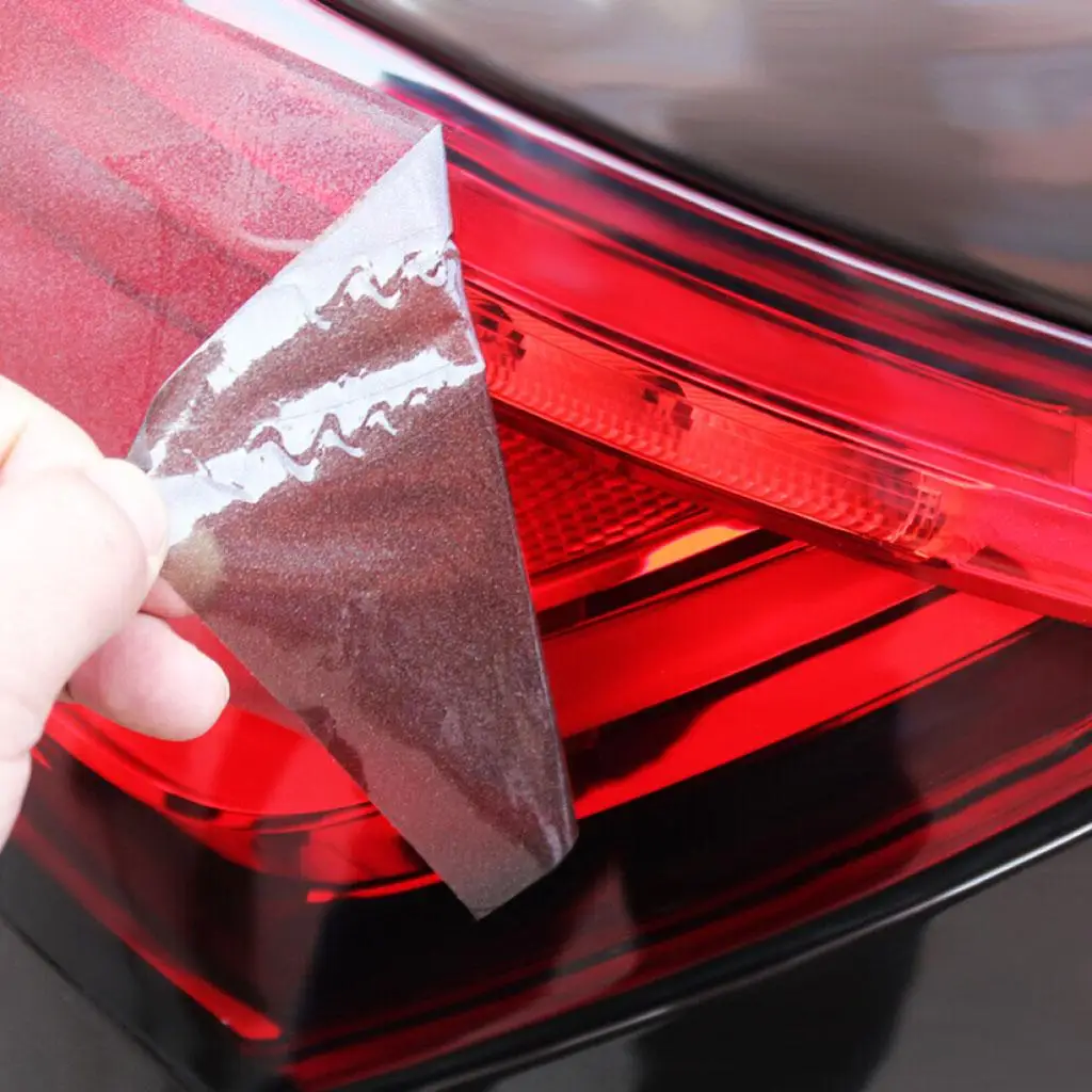 30x100cm Auto Car Light Headlight Taillight Tint Vinyl Matte Smoke Film Sticker Easy Stick Motorcycle Car Lamp Tinting Film