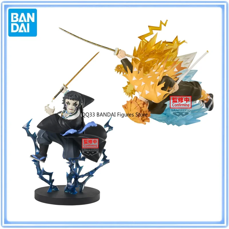 

Оригинальная фигурка BANDAI Demon Slayer VIBRATION STARS PLUS Агацума Зеницу Каигаку, коллекционная модель для хобби