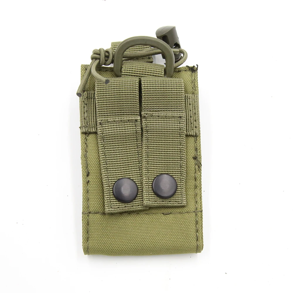 1PC Package Pouch Walkie hunting Talkie Holder Bag Tactical Sports Pendant Molle Nylon Radio Magazine Mag Pouch Pocket