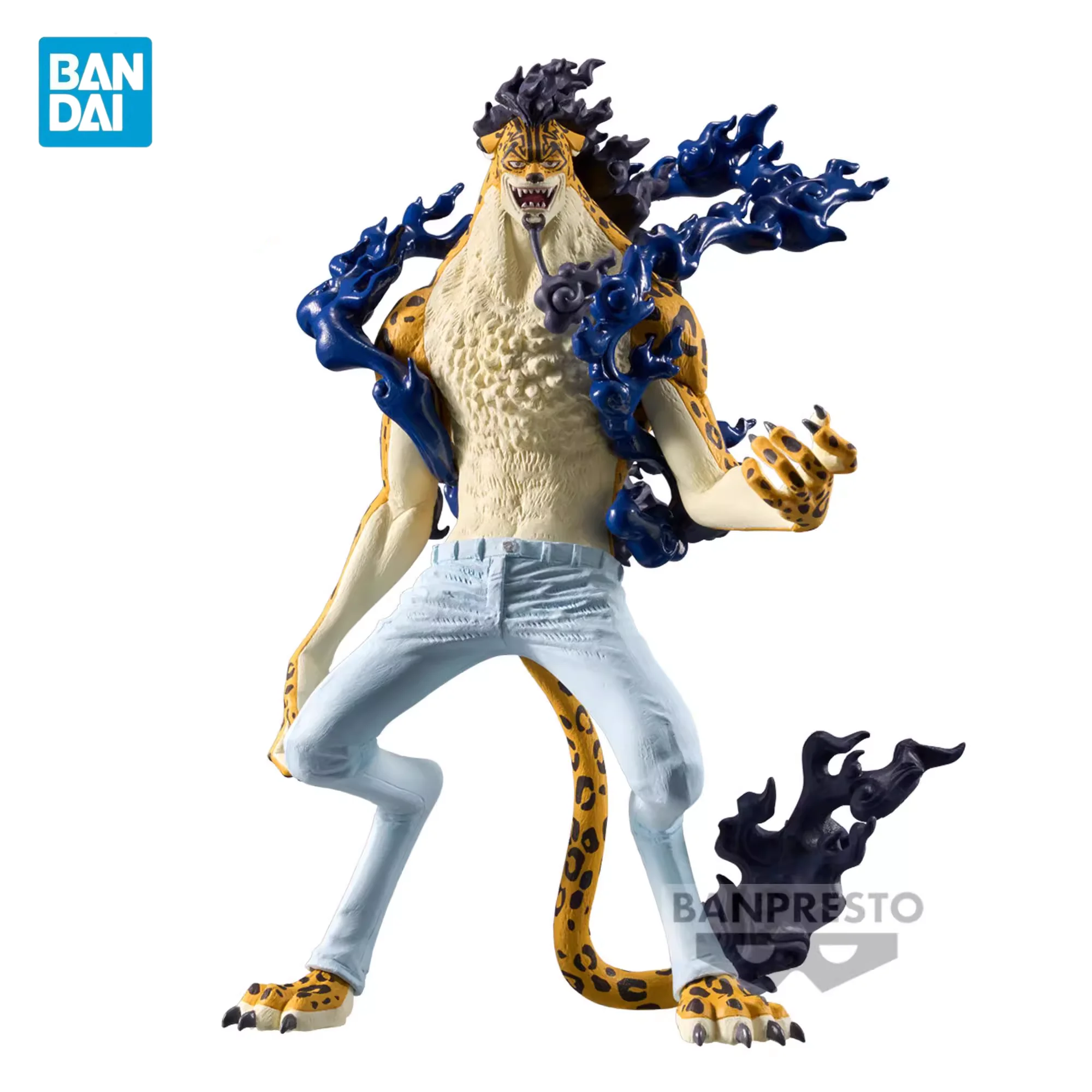 Original BANPRESTO KOA One Piece Rob Lucci Leopard King Of Artist Anime Action Figure Toys PVC Model Collector Birthday Gift