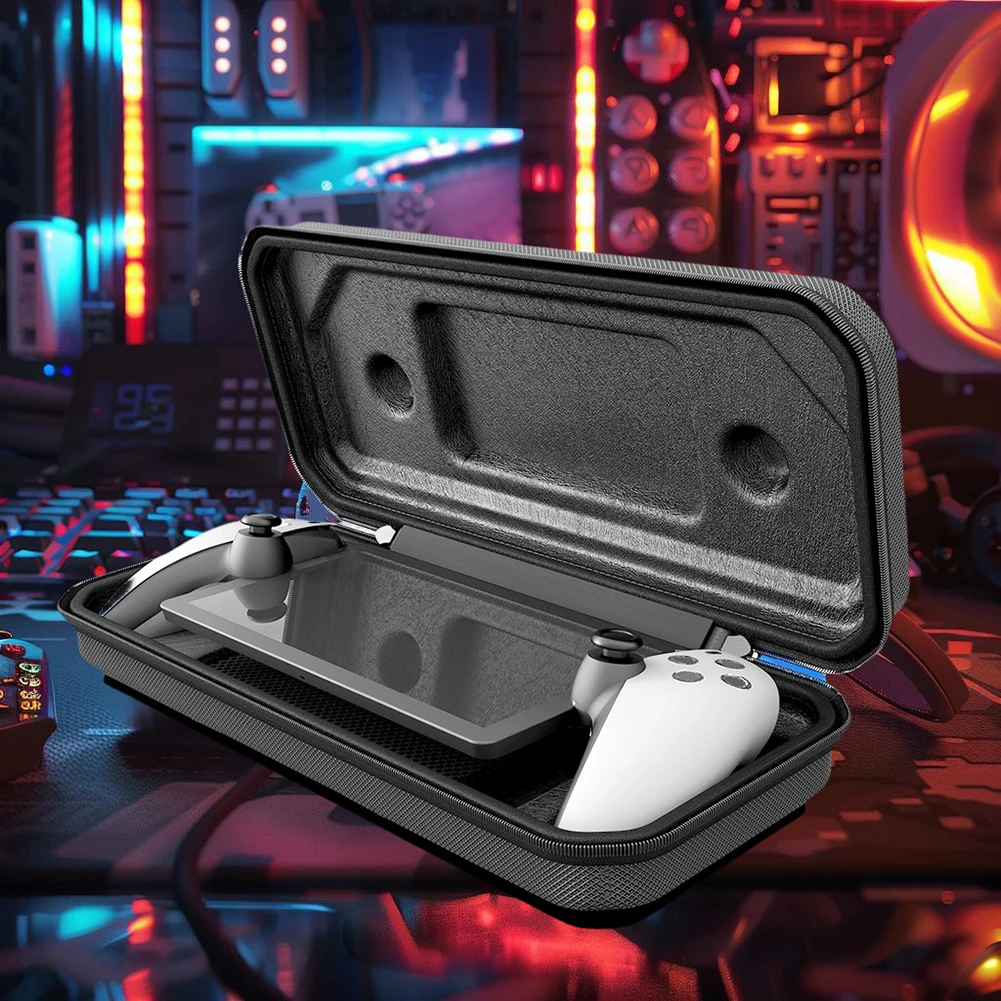 Hard Carrying Case Shockproof Portable Case Bag EVA Anti Scratch Protective Travel Case Anti-Drop Handbag for PlayStation Portal