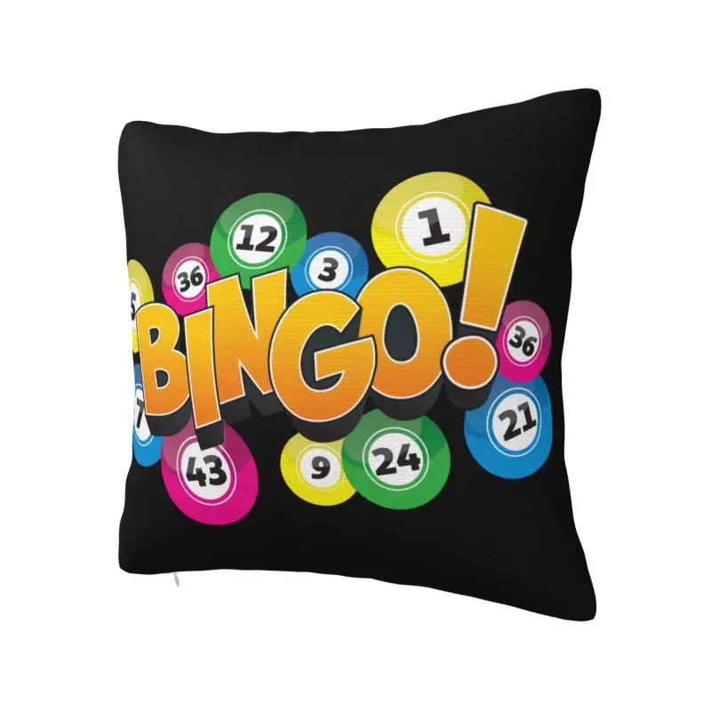 Hot Game Bingo Nordic Throw Pillow Cover Living Room Decoration Car Cushion