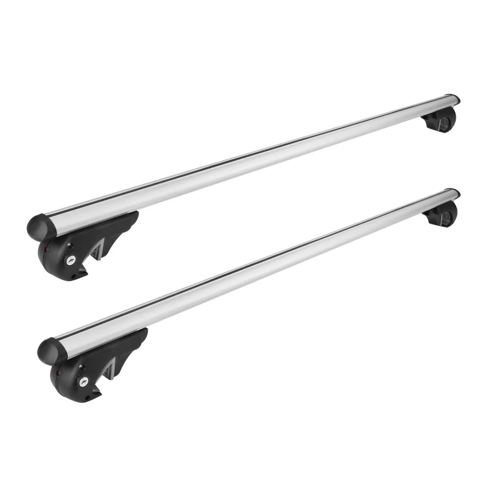 

Adjustable Roof Top Cargo Luggage Carrier Universal Smart Aluminum Silver Roof Car Roof Rack