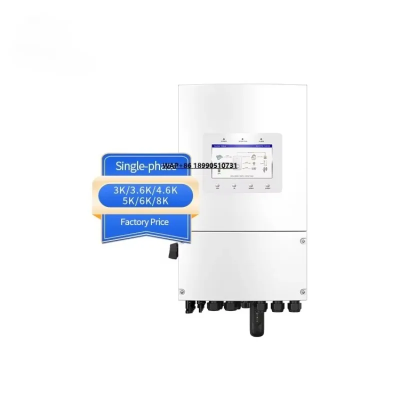 Hot Sale Solis S6-EH1P5K-L-PLUS Solis Hybrid Inverter 5kw Hybrid Inverter Single Phase Hybrid Solar System