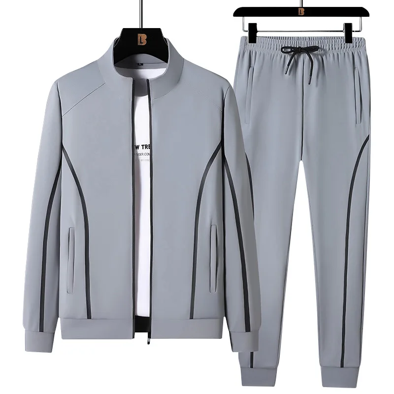 

2026 Workout Men Running Sets Breathable Tracksuit Style Waterproof Training Apparel for Plus Size Men Outdoor Sports Activities
