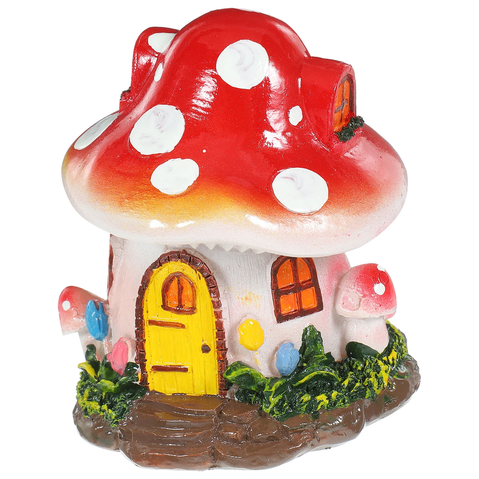 

Aquarium Mushroom House Scene Decoration Simulation Resin Craft Fish Tank Ornament Aquarium Decoration Fish Tank Decor