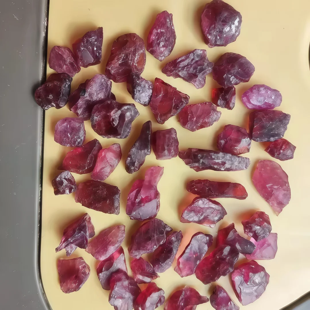 40g/90g/150g Natural Raw Red Garnet Gravel Chip Stone Crystals, Red Garnet Rough Mini Sizes, Collectable Crystal