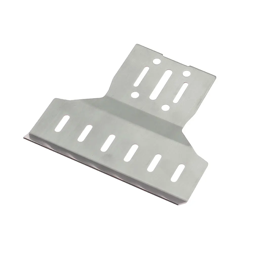 Protección inferior de acero inoxidable 304 resistente para MJX Hyper Go 7303 1/7 Pull Back RC Car