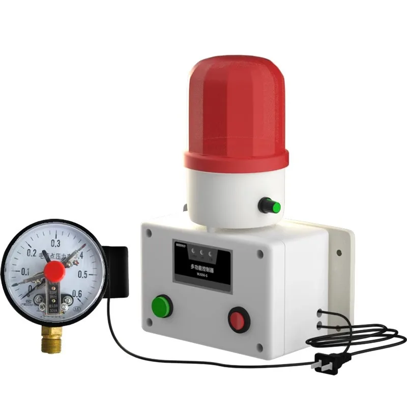 Gas pressure alarm Low air Air oxygen Ultra high pressure Negative water pressure Oil pipeline alarm device Compressor