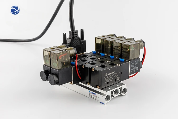 SU Series Pilot-Oriented Pneumatic Solenoid Directional Valve Island Electric Solenoid Valve Manifold