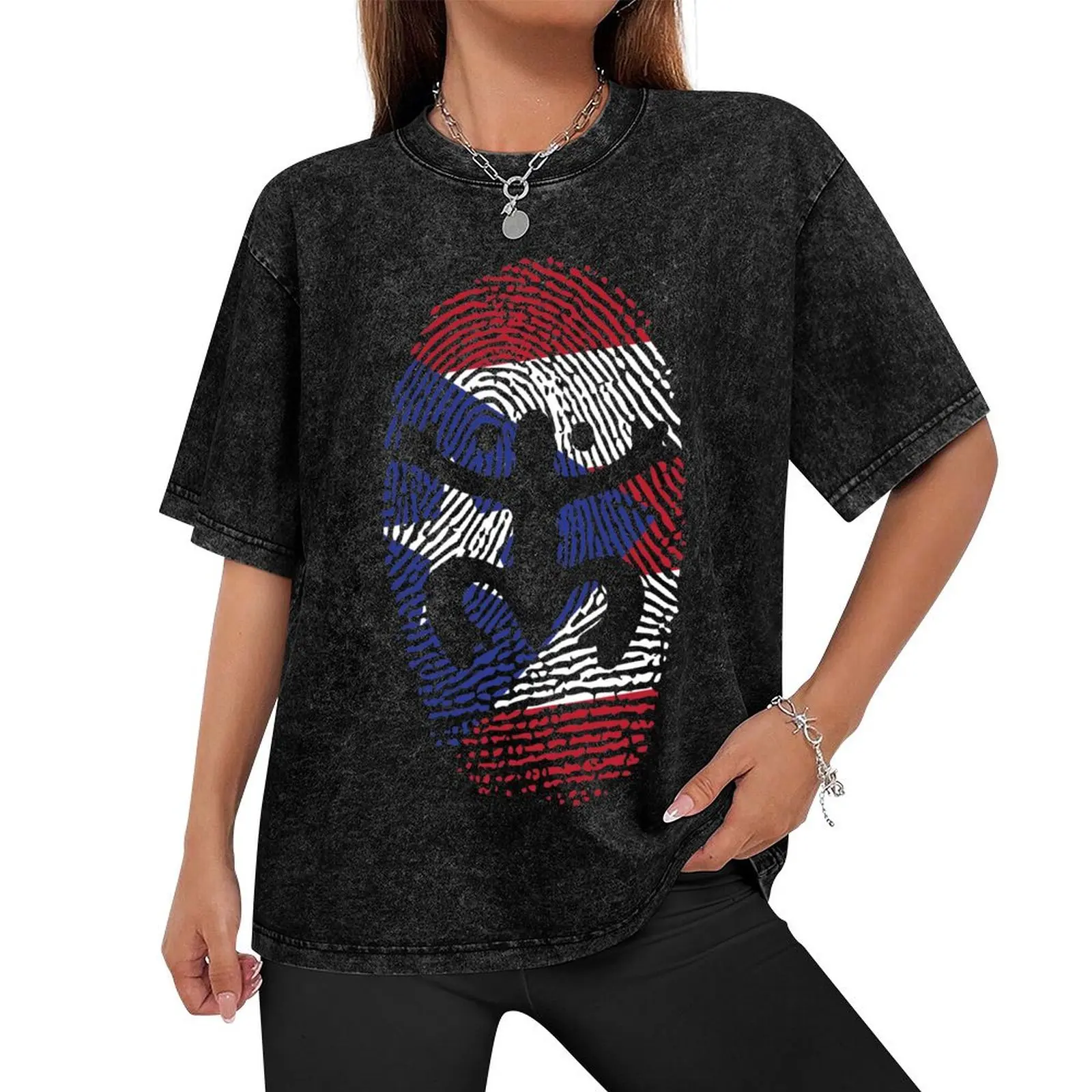 Coqui Puerto Rico Flag Identity Finger Print T-Shirt vintage graphic tee shirts graphic graphic shirts men clothings