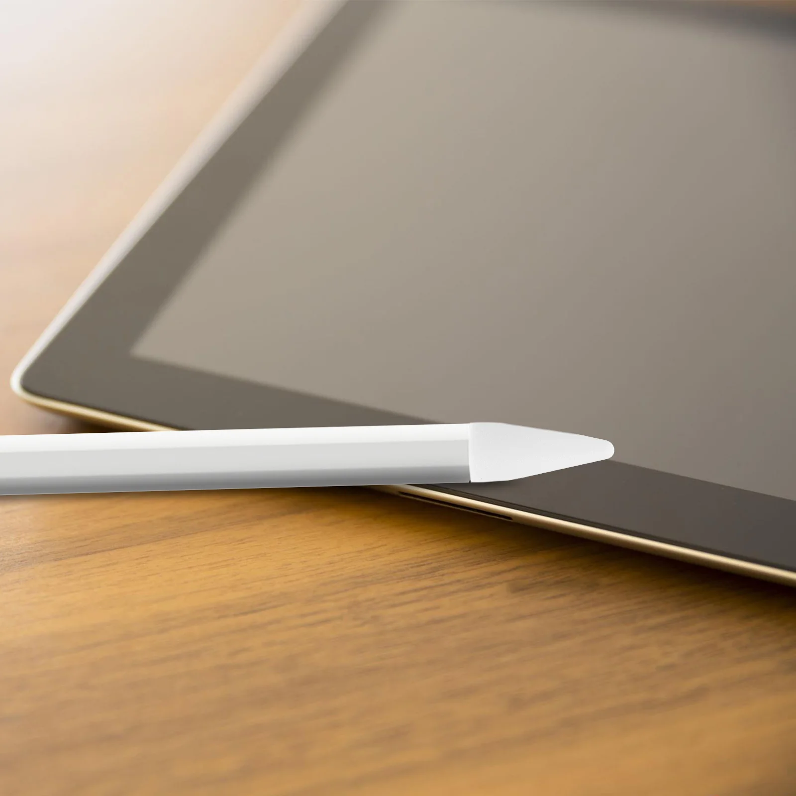 

2Pcs Anti-False Touch Stylus Pen Replacement Fiber Tips Durable Quick Install for Touch Screen Devices Stylus Pen Caps