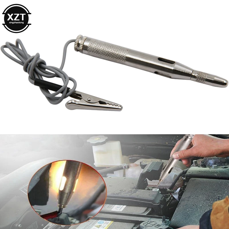 

DC 6-24 В авто автомобильный светильник тестер цепей лампа тест напряжения ручка детектор зонд для авто грузовик мотоцикл тестовые инструменты