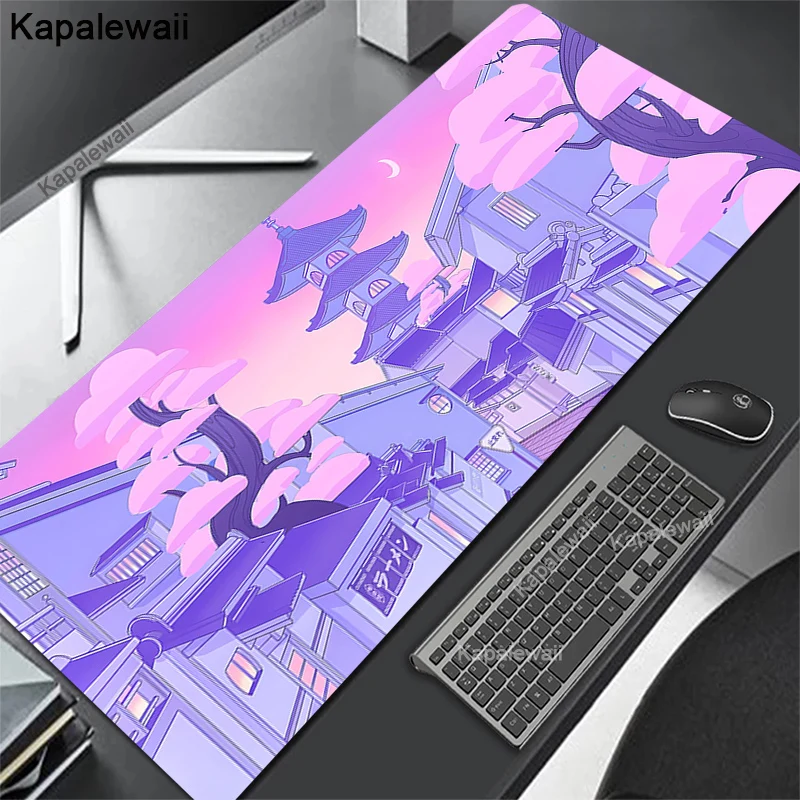 

2026 Mouse Pad Moon Design XXL Mousepad Rubber Keyboard Pads Gaming Setup Accessories Mouse Mat 900x400mm Colorful Maus Pad