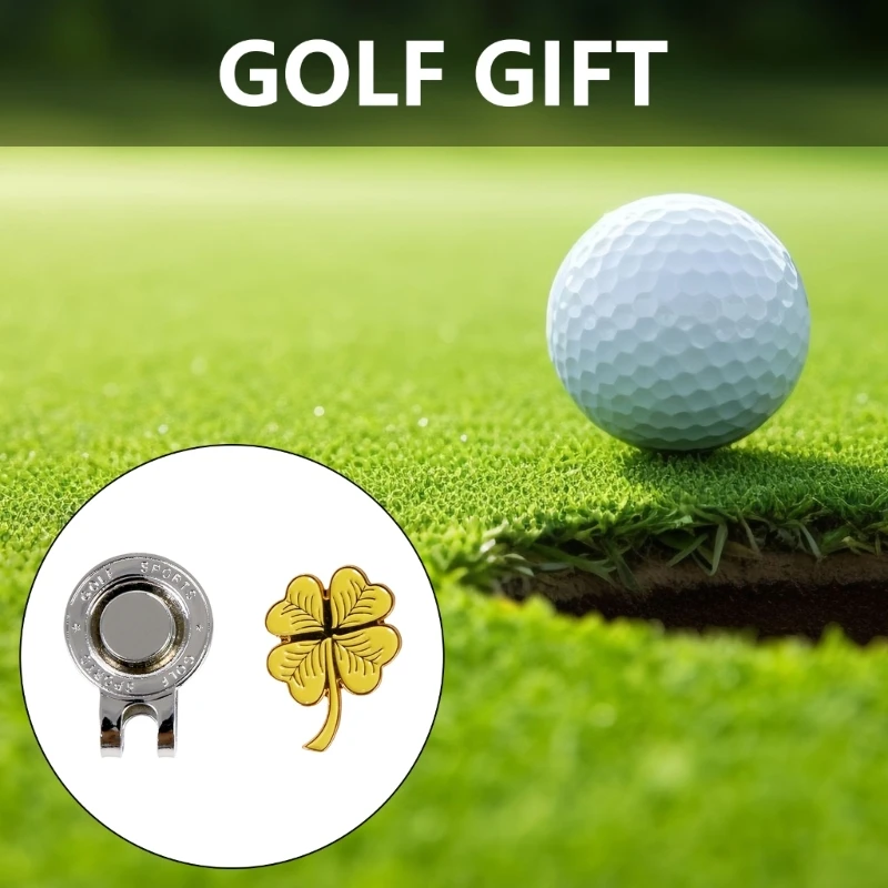 Golf-Hut-Clip, Golf-Markierungshalter für Männer und Frauen, Golf-Trainingshilfen, Zubehör, Hut-Clip, magnetisch, einfach