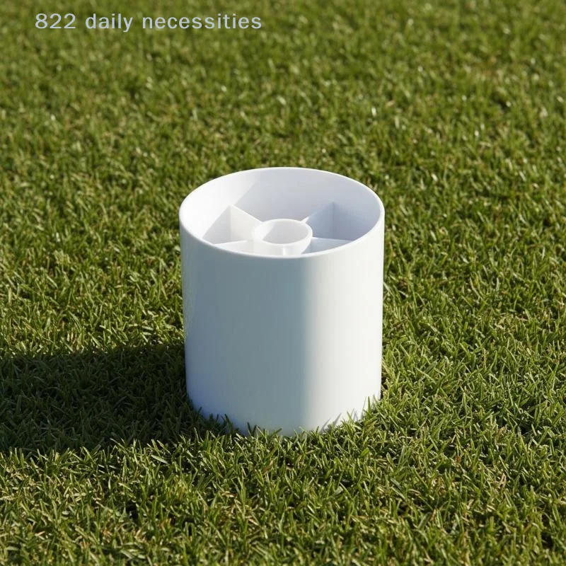 

convenient10CM 15CM Golf Putting Green Hole Cup Sturdy White Plastic for Indoor Outdoor Backyard Golfers Training