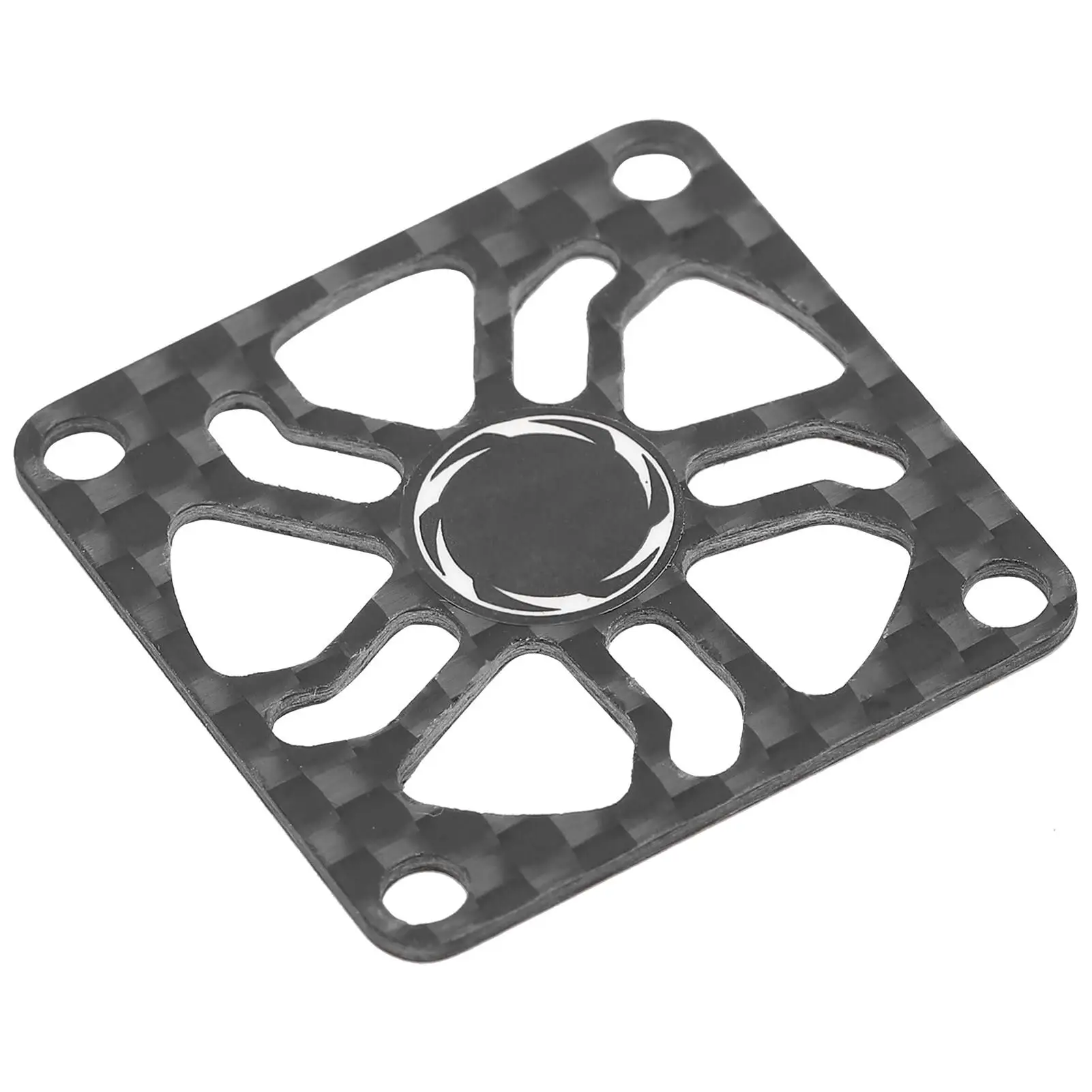 Fibra di carbonio per copertura ventola di raffreddamento motore RC Custodia ventola elettrica da 30 mm Accessori leggeri e durevoli ad alte prestazioni