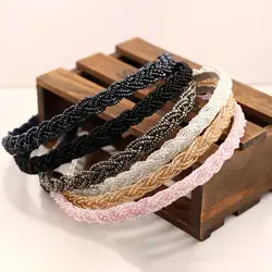 Beaded Headband Pull-free Hair Exquisite Craftmanship Headwear Assorted Colors Hair Hoop Colorful Beads Headband Decor For Girl