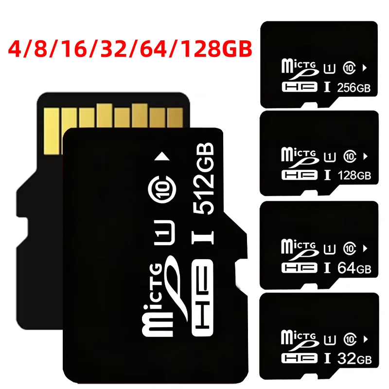 10 Categories High-speed Memory card 4GB 8GB 16GB 32GB 64GB 128GB sd card Mini TF card is used to monitor the drone tachograph
