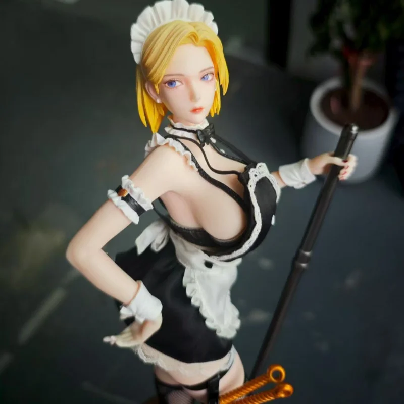 جديد 36 سنتيمتر Spies صانعي المنازل أنيمي اكسسوارات الحمام خادمة السيدة جويل Gk يدوية أنيمي فتاة جميلة تمثال هدية