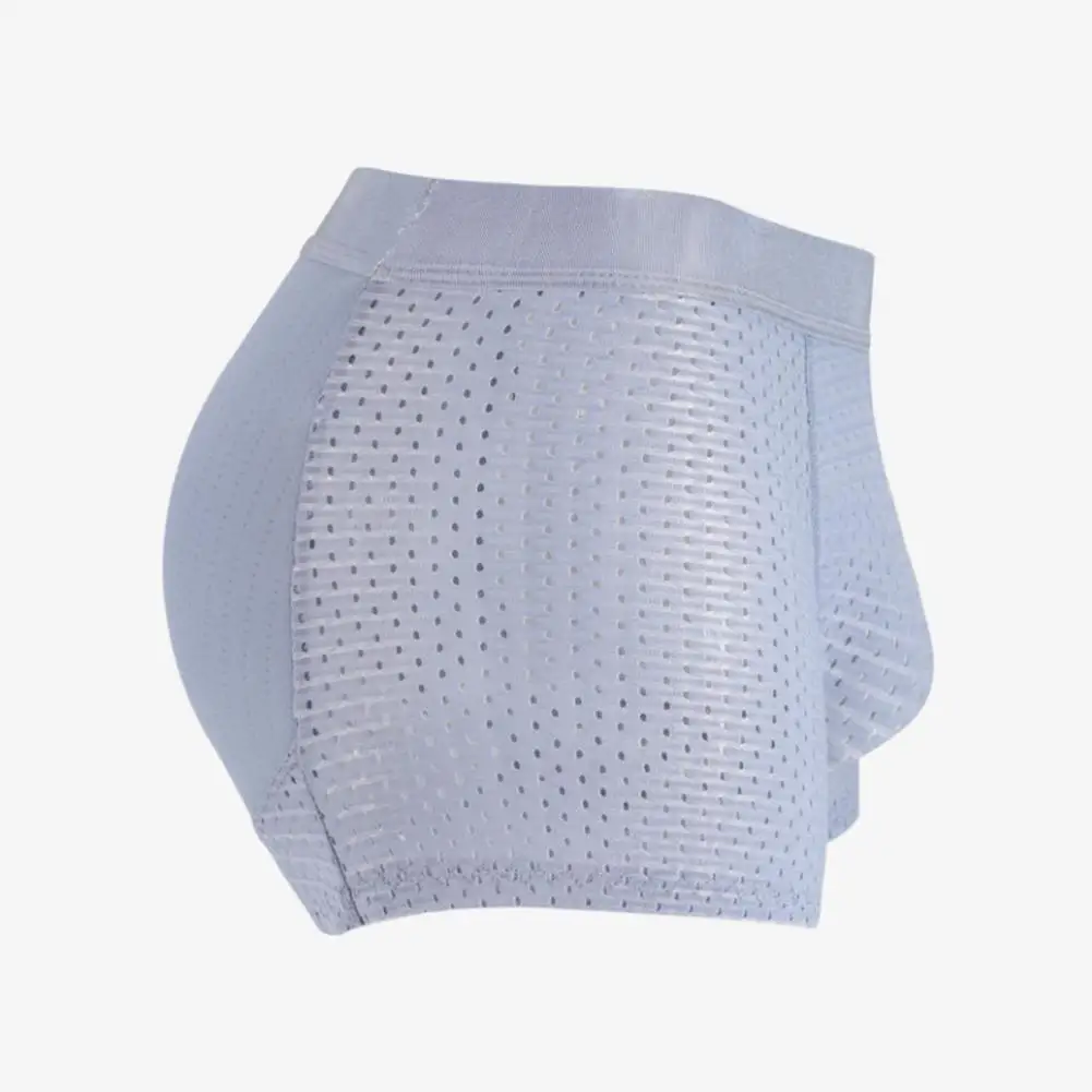 Hip Lifter Enhancer Shorts Briefs Enhance Curves with Men's Fake Butt Hip Lifter Trunks Padded Underwear Shapewear for Mid-rise