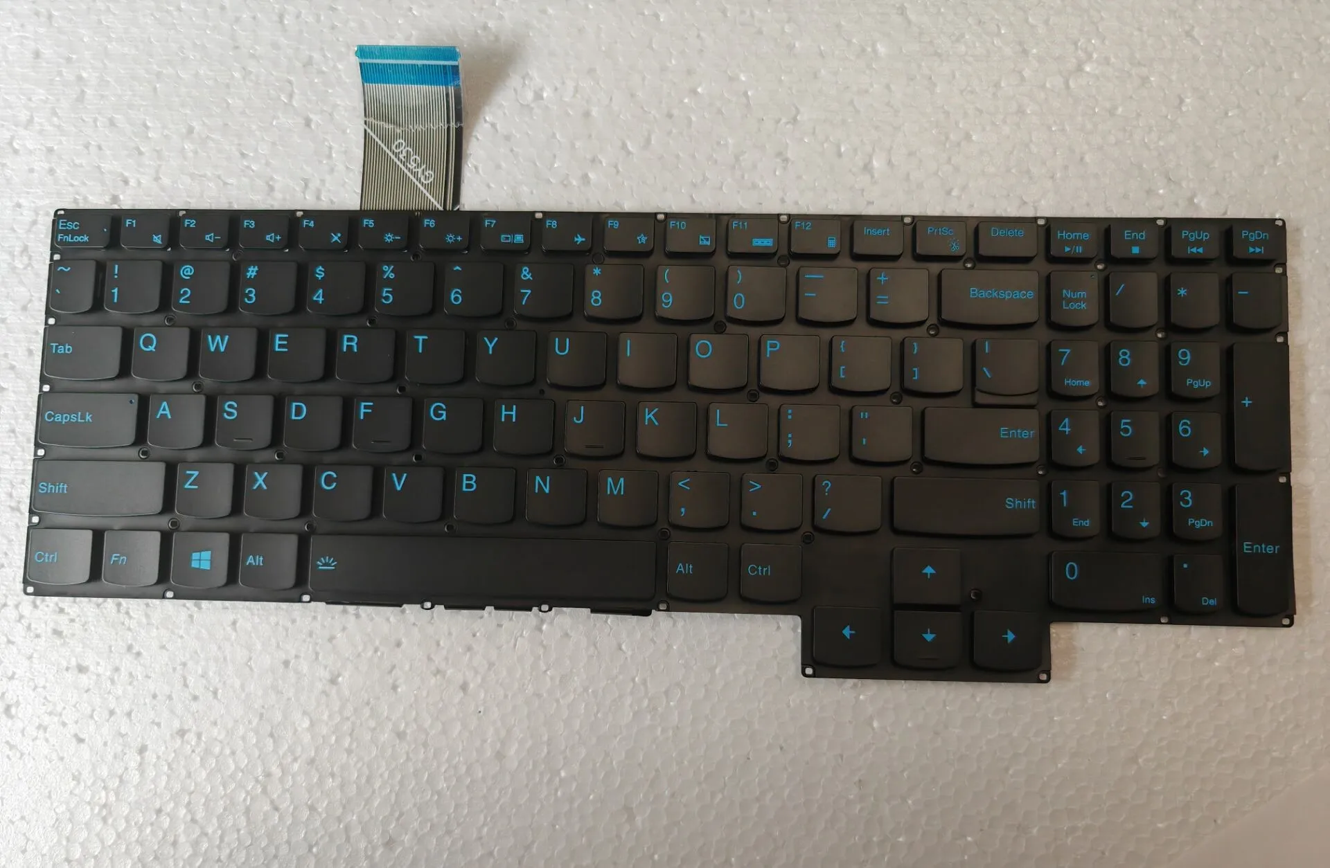 Teclado retroiluminado azul para Lenovo Gaming 3-15ARH05 3-15IMH05 3-15ACH05 GY530 GY550 GY570 US