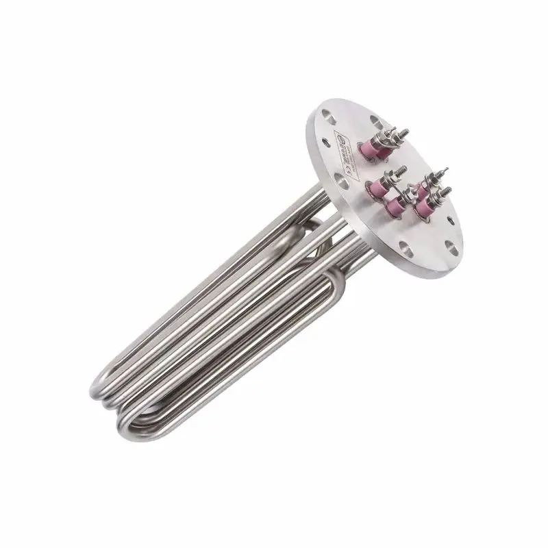 140mm SUS flange 12KW/18KW/24KW Heating Element for Steamer Boiler,5-1/2\