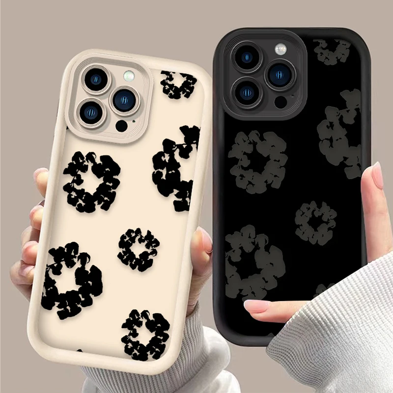 Модный чехол для телефона D-Denim T-Tears для iPhone 16, 15, 14, 13, 12, 11 Pro Max X XS X S Max XR SE 2020 7, 8 Plus, мягкий силиконовый чехол