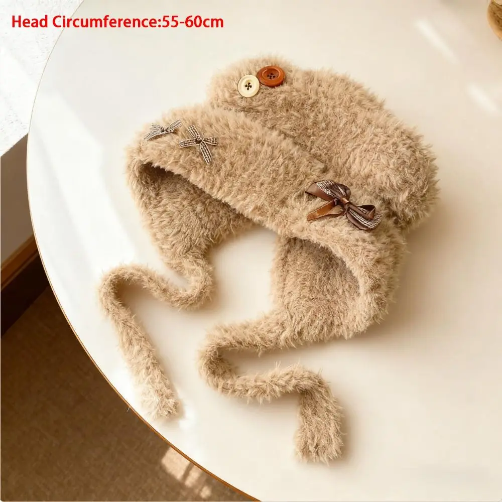 جديد يندبروف سدادات حماية الأذن قبعة سميكة آذان الدب هود قبعة الباردة والدليل على البلوز قبعة المرأة