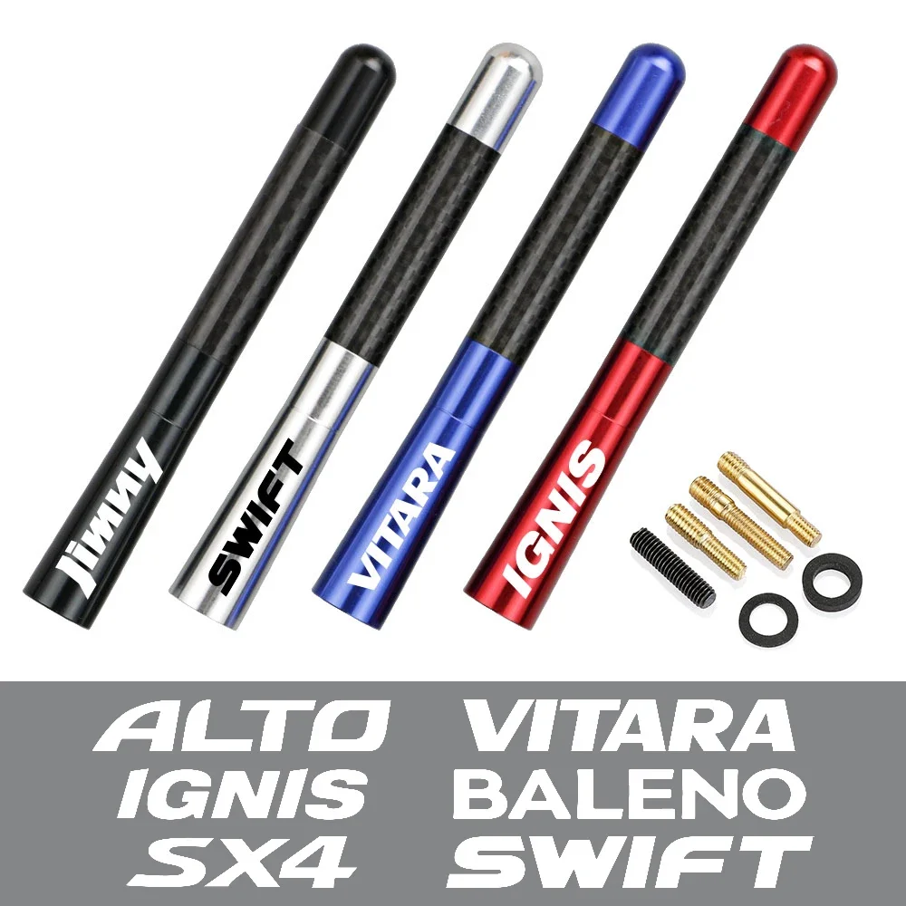 12cm Car Aerial Antenna For Suzuki Jimny Swift Grand Vitara Ignis Alto Baleno SX4 Samurai S-Cross Celerio Ertiga Ciaz Equator image 2