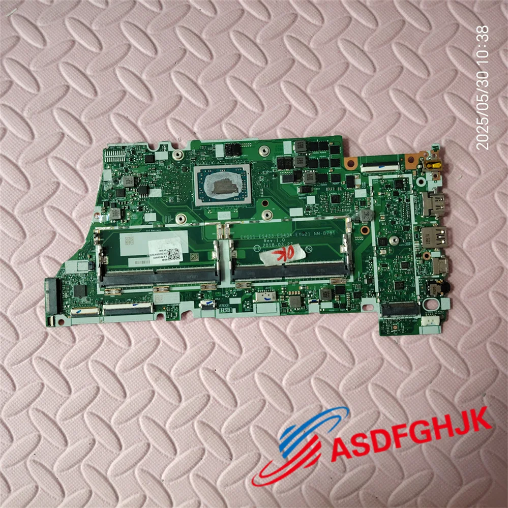 

5B20R41623 для LENOVO Yoga 530-14ARR Flex 6-14ARR Материнская плата для ноутбука с процессором R5-2500U NM-B781 ТЕСТ ОК
