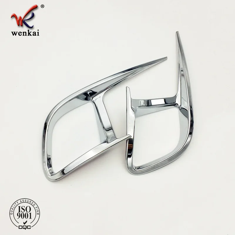 

Fit For Toyota Highlander 2015 2016 Chrome Rear Fog Light Lamp Cover Trim